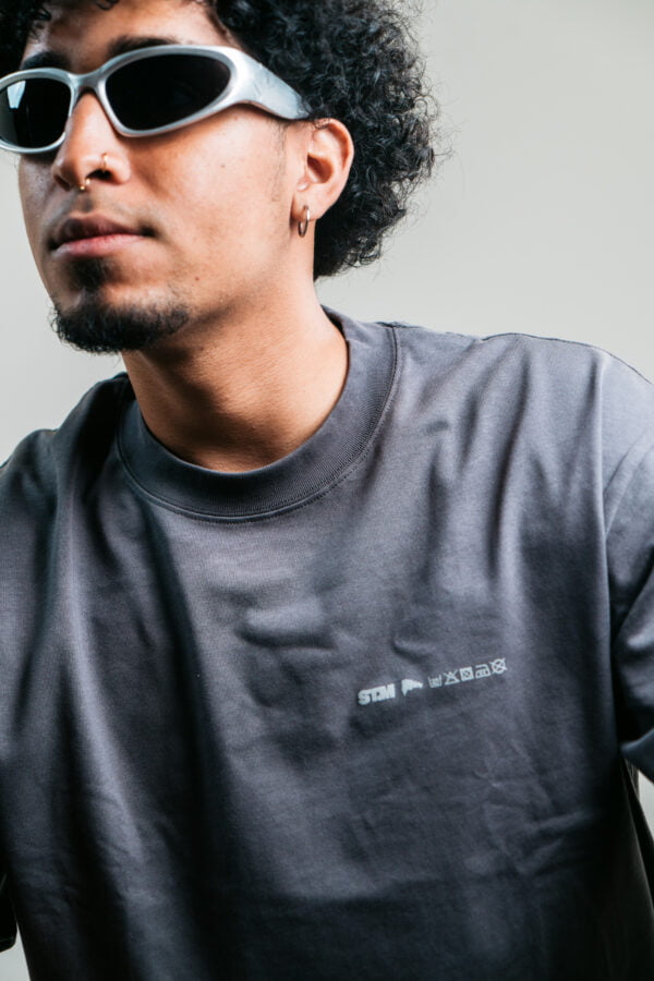 STM "WEB LAUNCH" GRAY TEE - Image 8