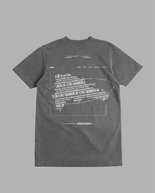 STM "WEB LAUNCH" GRAY TEE - Image 6